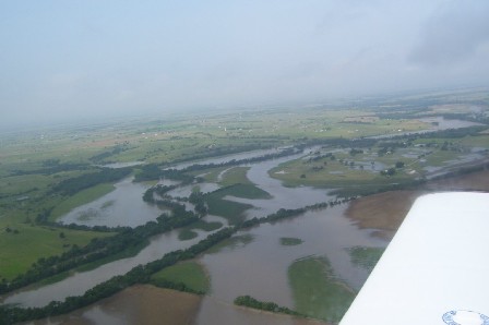 Picture of flooding in Gainesville