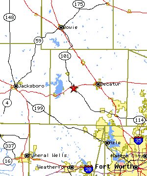Map of the Bridgeport region