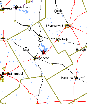 Map of the Proctor Reserve region