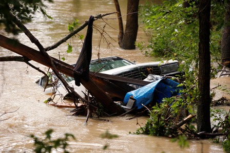 Picture of Haltom City Flooding on the 18th of June, 2007