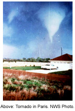 Picture of Paris tornado