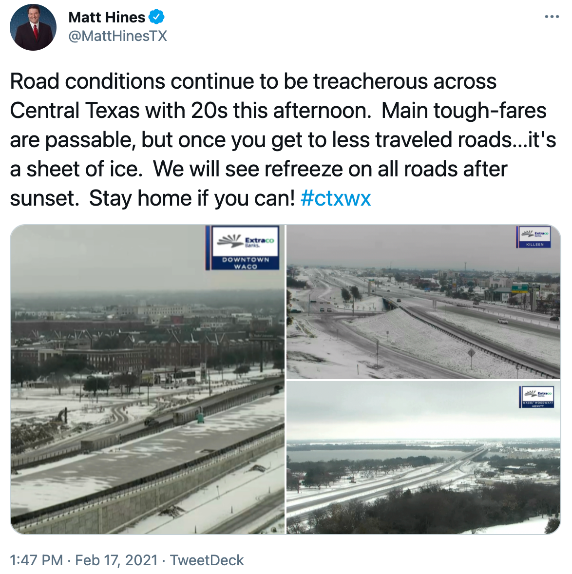 Central TX Roads