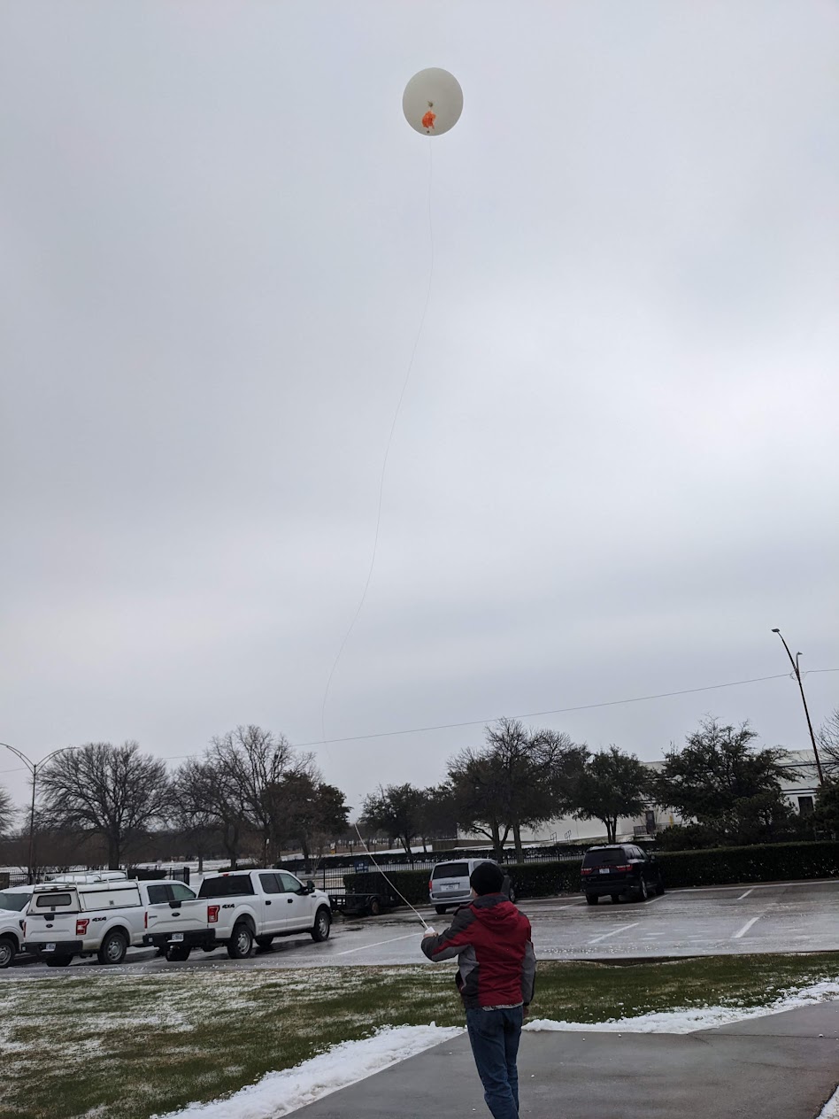 balloon launch - NWS Fort Worth