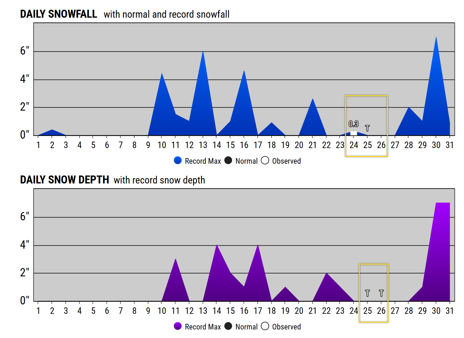 Waco Snowfall January 2026