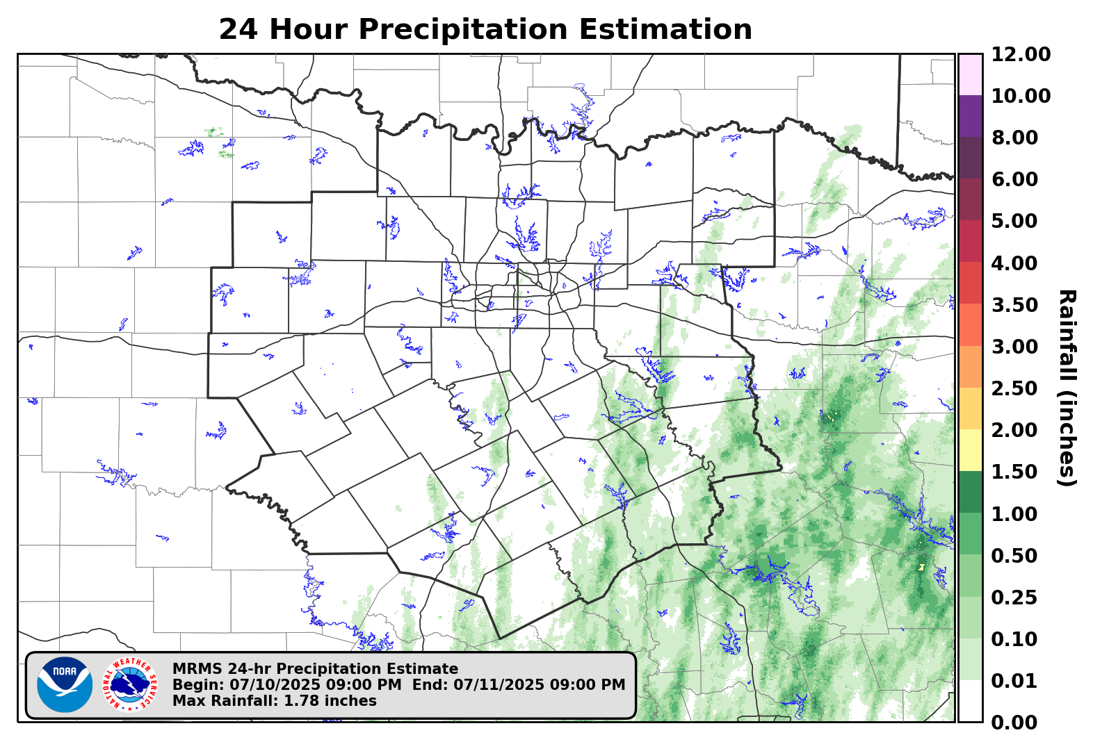 Total Rainfall