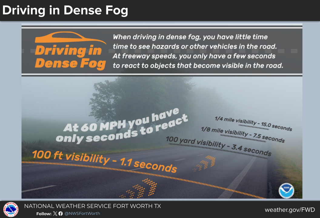 Driving in Dense Fog