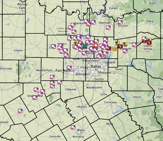Storm Reports Map