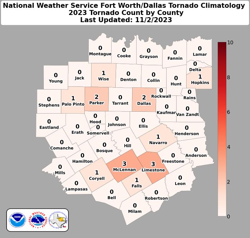 How many tornadoes were confirmed in North Texas in 2023? Fort Worth StarTelegram