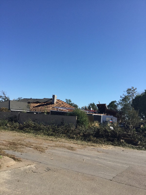 Hillcrest Road - Home Roof Damage