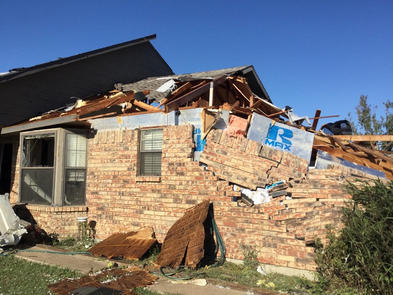 Roof and Wall Damage