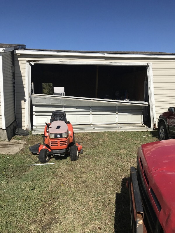 Garage Door Damage