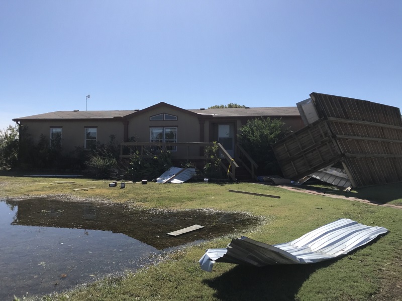 Porch/Carport Damage