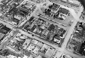 Picture of Waco after Tornado Hit on May 11, 1953
