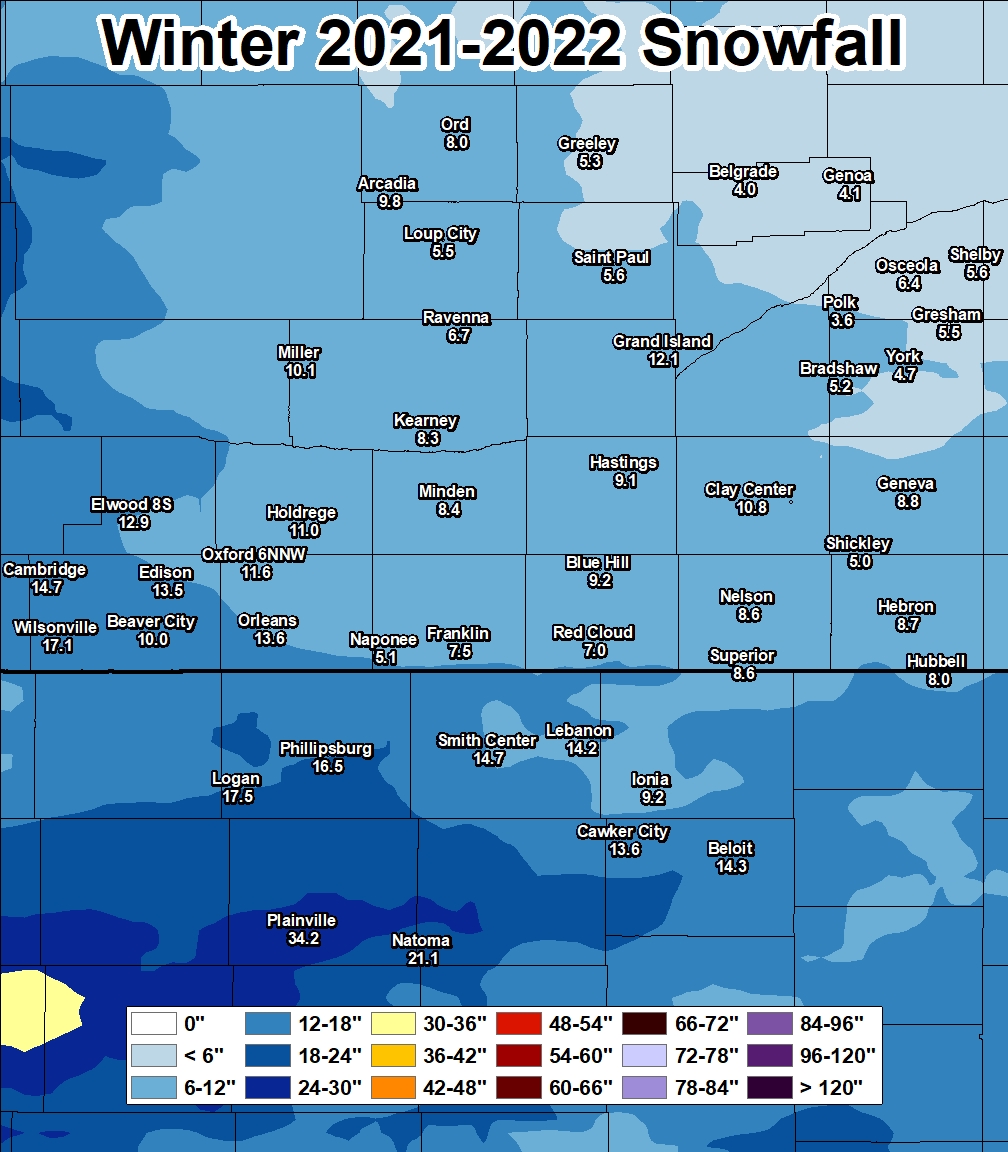 Official 2021 - 2022 Winter Outlook & Town-By-Town Snowfall