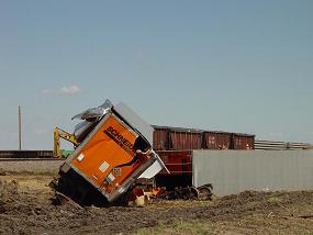 Tornado Damage Picture - Click image to resize. Picture taken by David Lawrence.