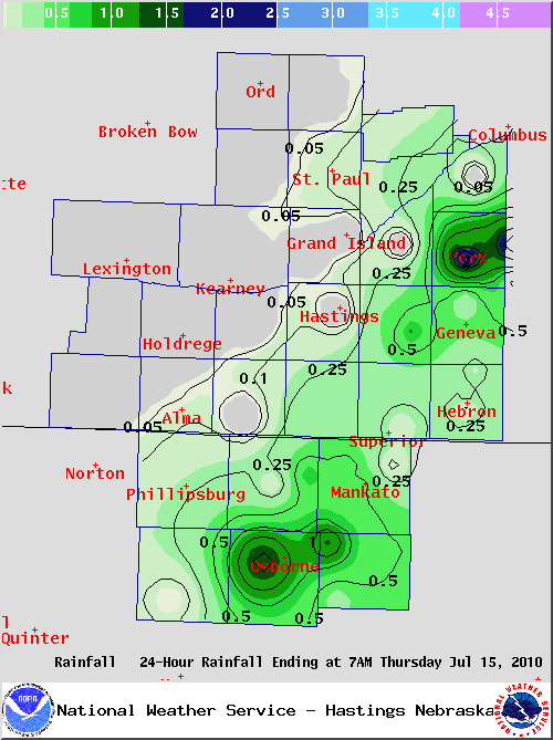 Current Rainfall Map