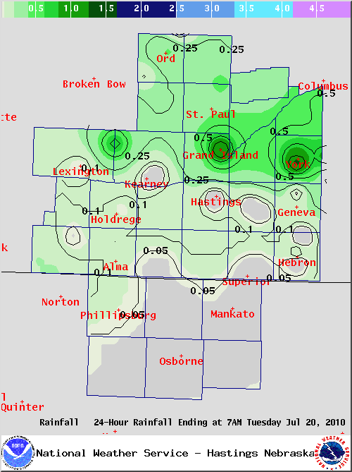 Current Rainfall Map