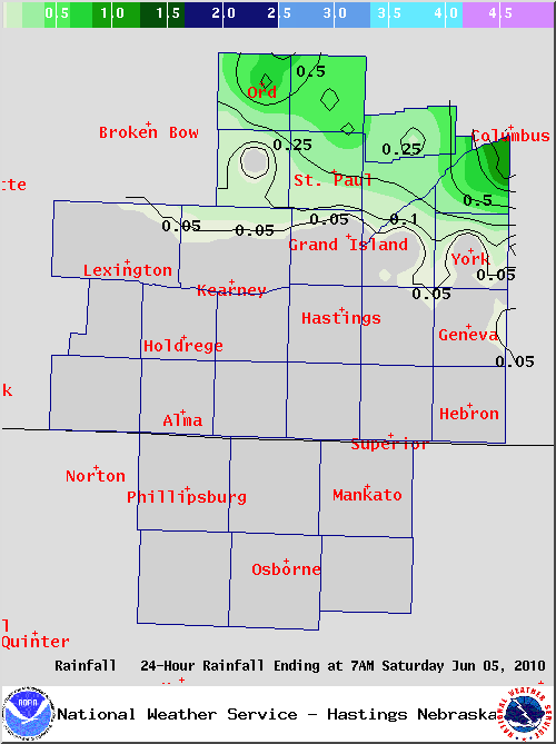 Current Rainfall Map