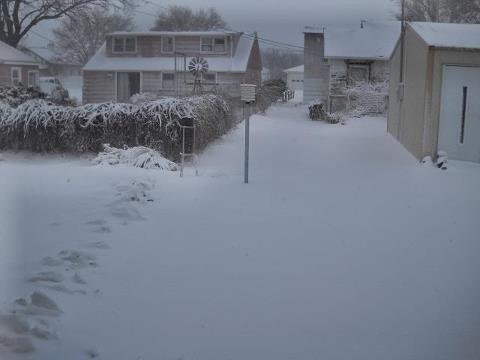 March 9 2013 Strong Thunderstorms Then Blizzard