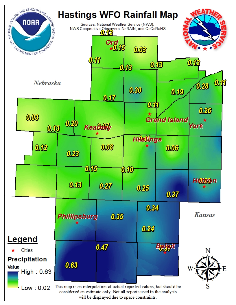 Storm Total Precipitation.