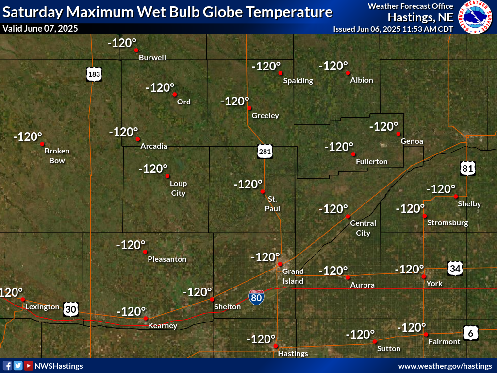 Maximum Wet Bulb Globe Temperature Day 2
