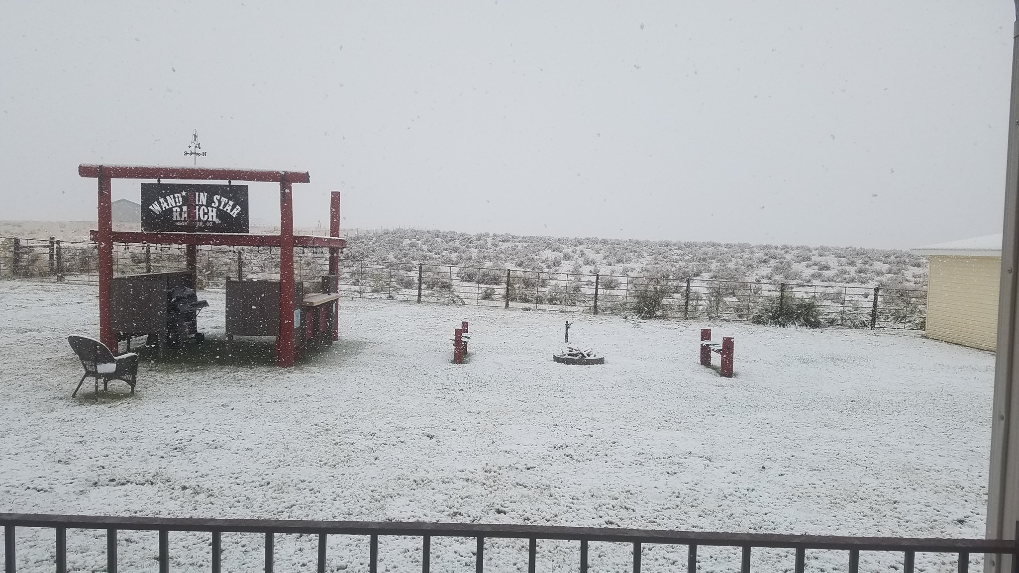 Snowfall in Glade Park, Colorado_1