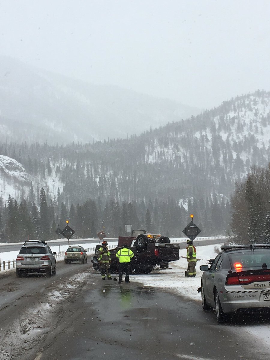 Accident on Vail Pass