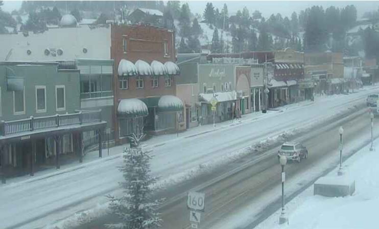 Snowy Pagosa Springs