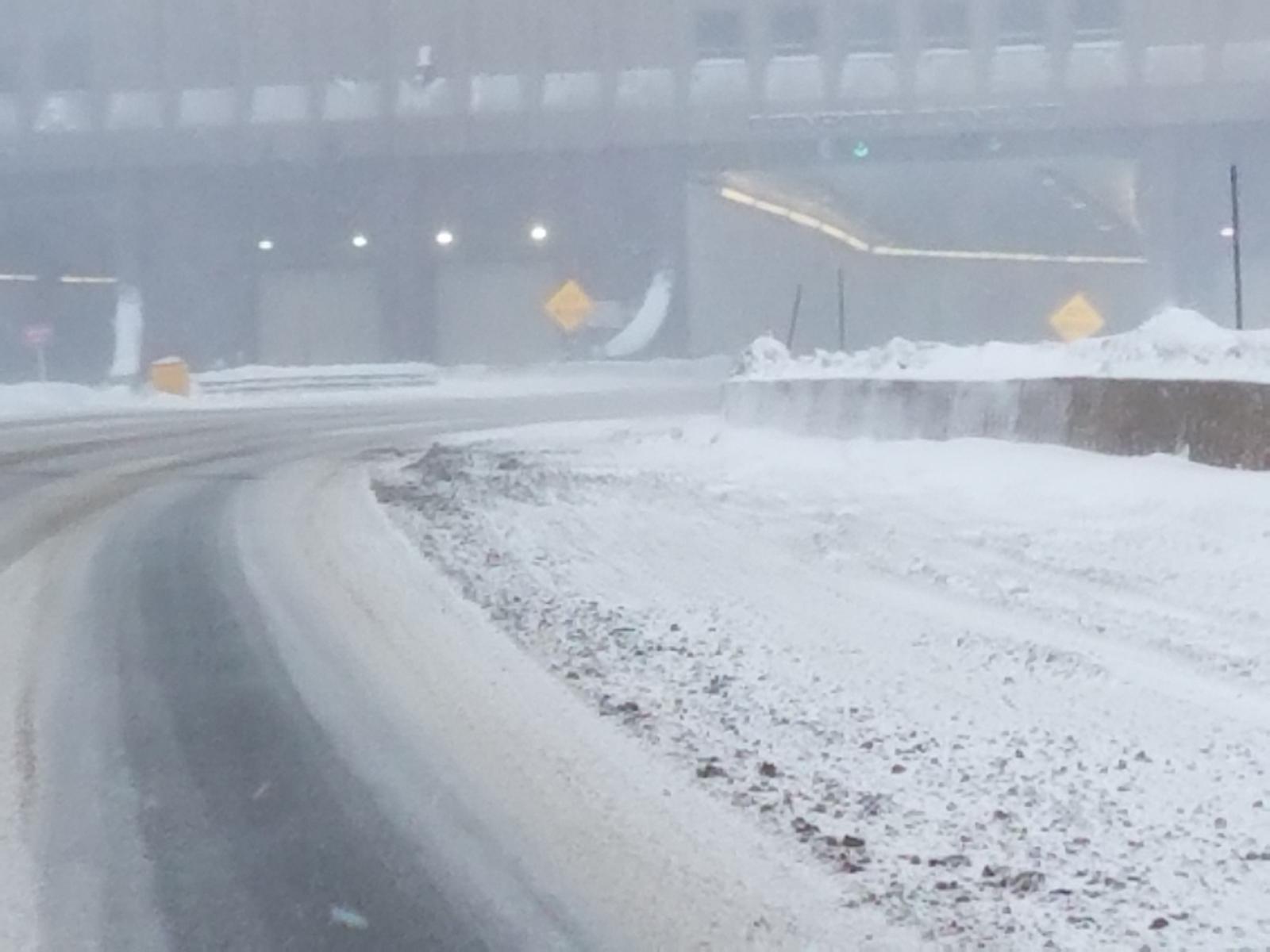 Entering Eisenhower Tunnel (westbound)