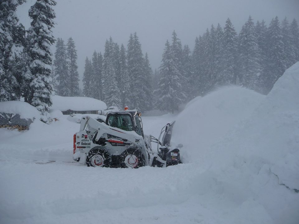 Snow removal on the Grand Mesa