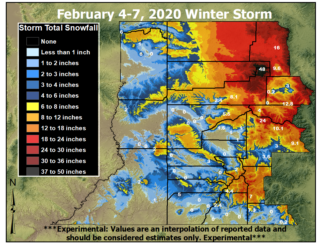 February 4-7, 2020 Winter Storm