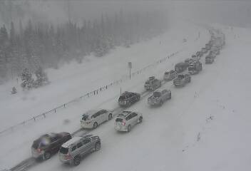 Vail Pass on Feb 7, 2020