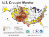 Small image of the Drought Monitor page for the U.S.
