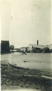 Flood waters recede