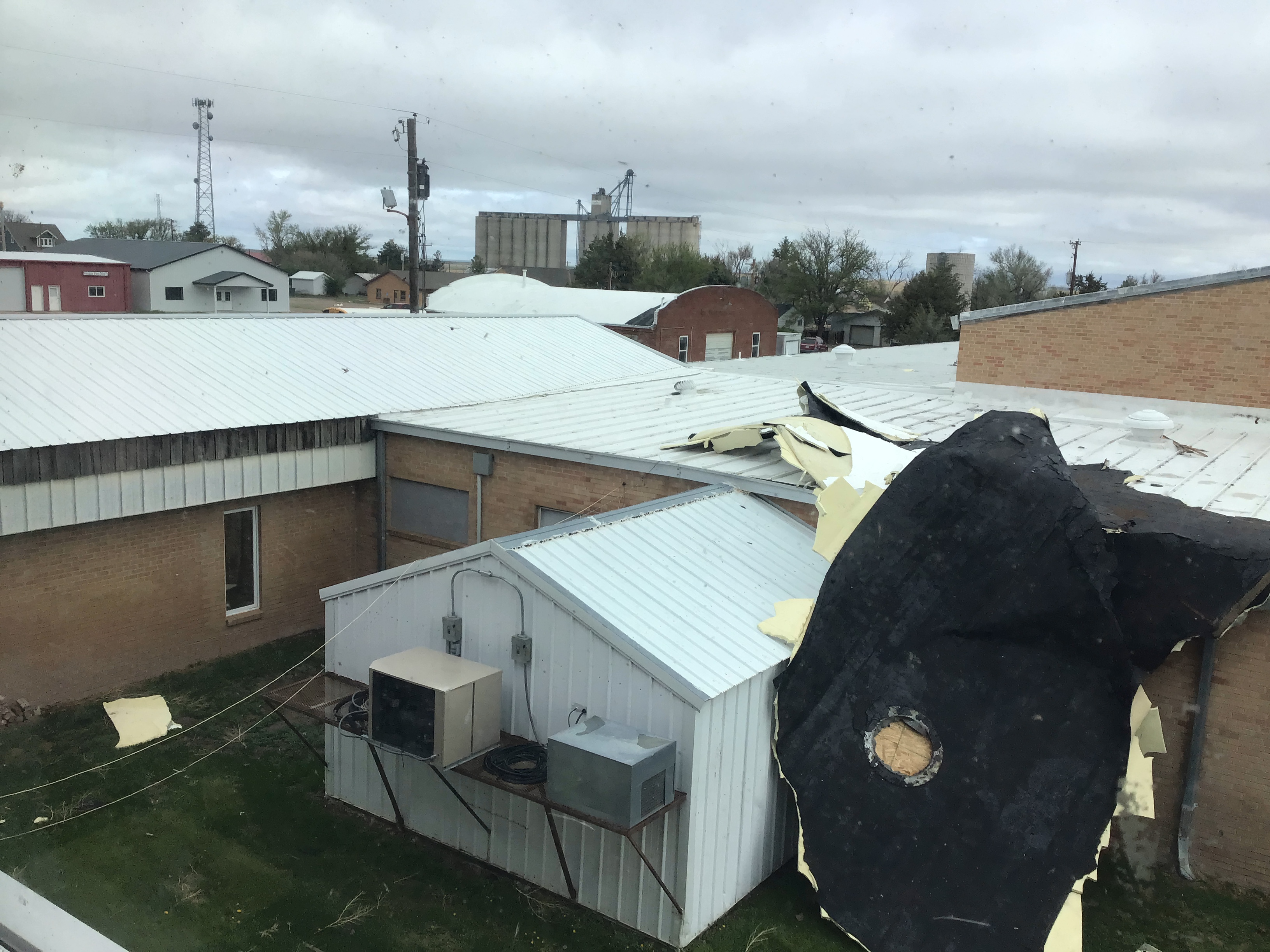Weskan Tornado - Roof In Courtyard