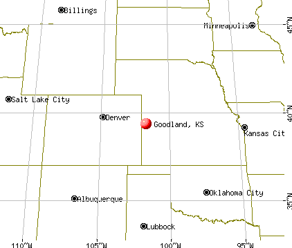 Location of Goodland -Click to Enlarge