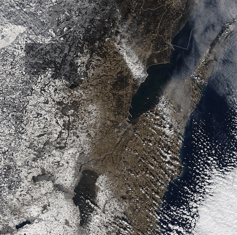 Satellite animation.