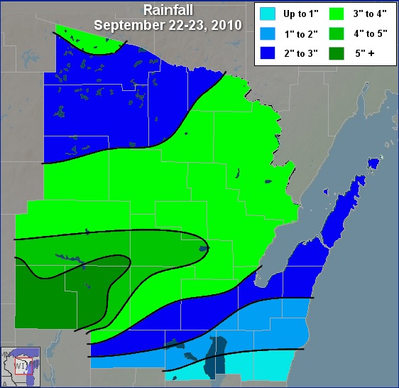 Rainfall map - Click for larger image