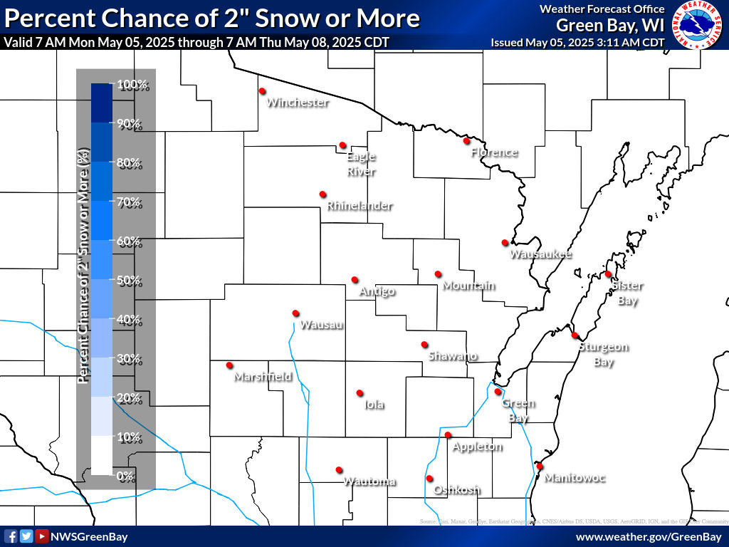 Wisconsin Seasonal Snow