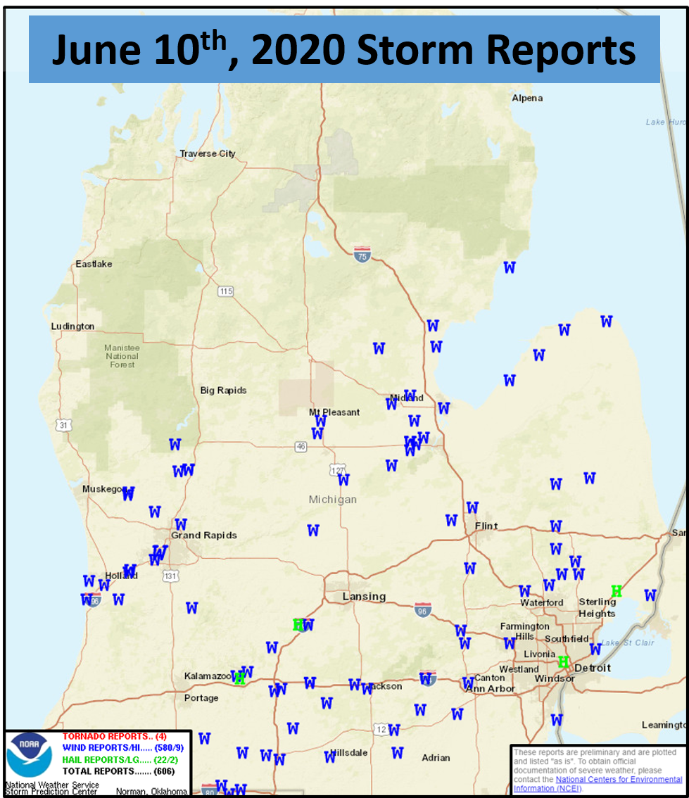 June 10th 2020 Severe Weather