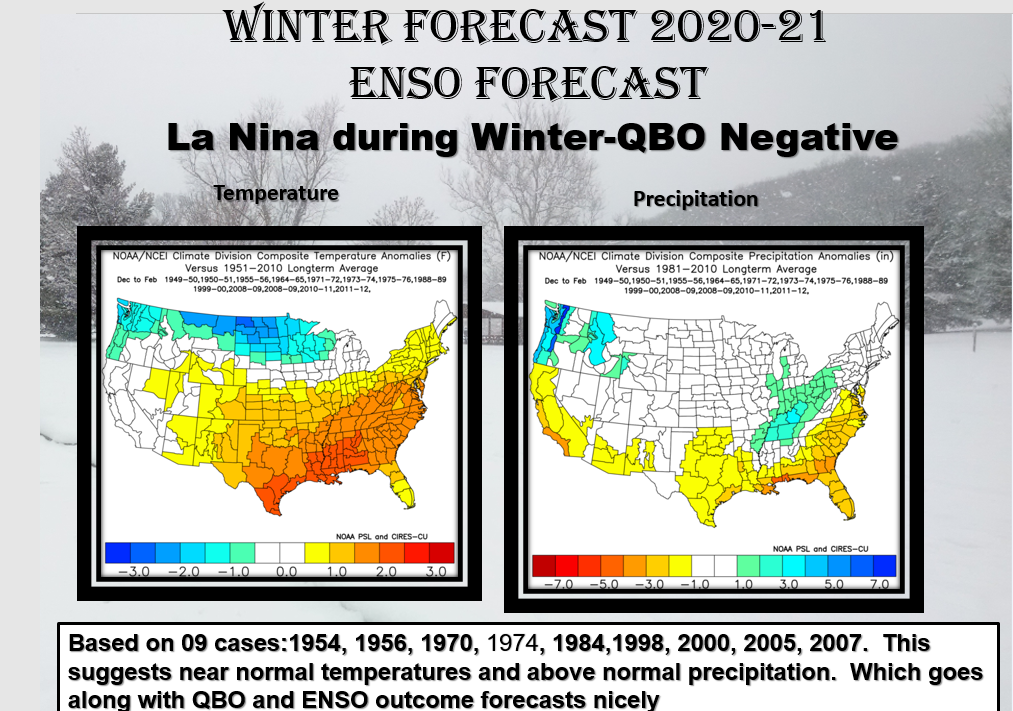 Southwest Michigan Winter Forecast 2020 / 2021