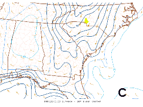0-1 km shear at 2100 UTC on 28 March 2010