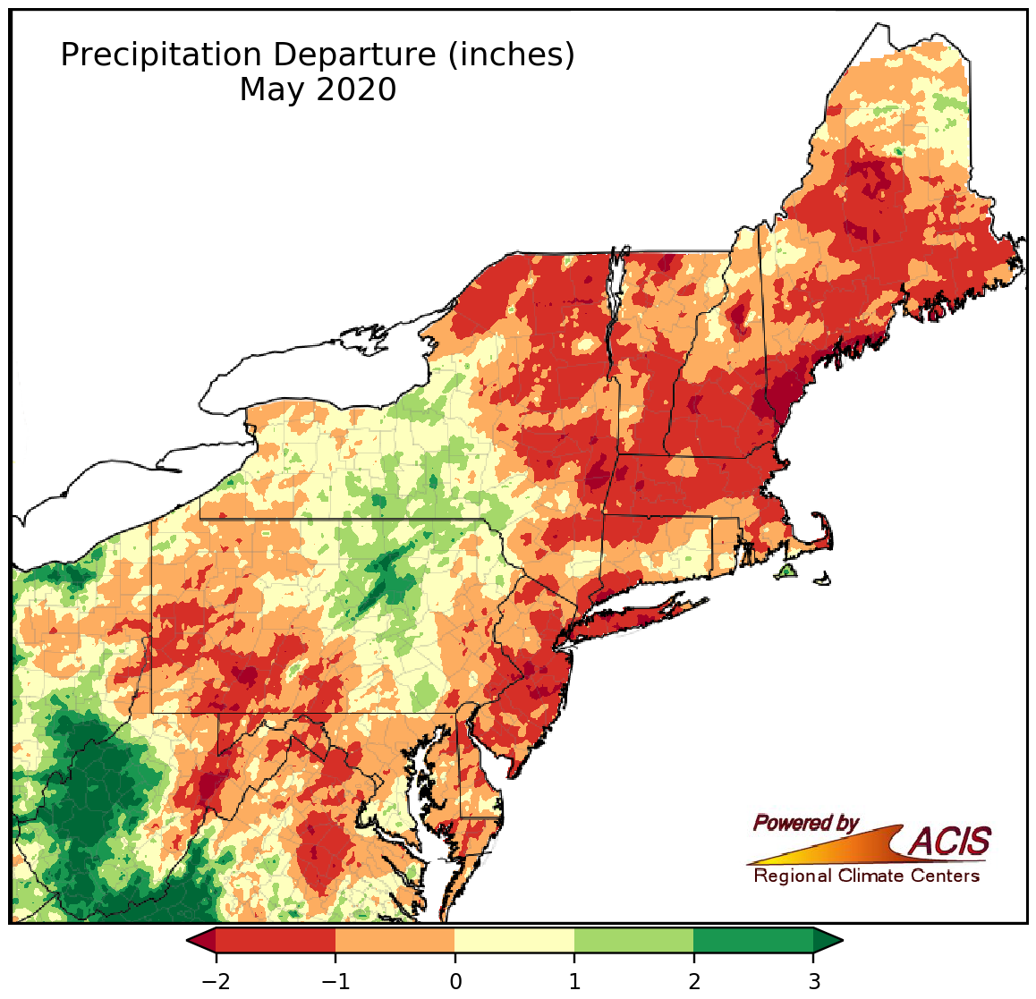 NRCC Precipitation Anomaly