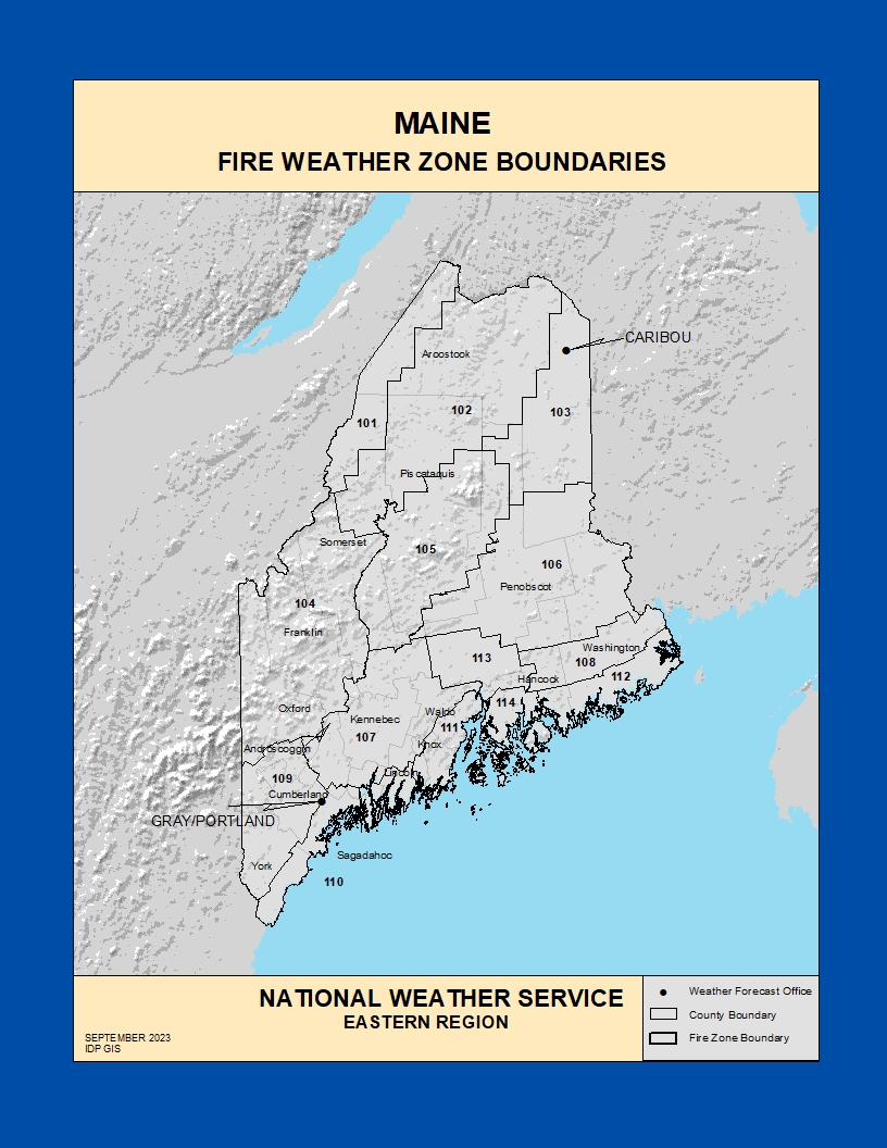Maine Fire Zone