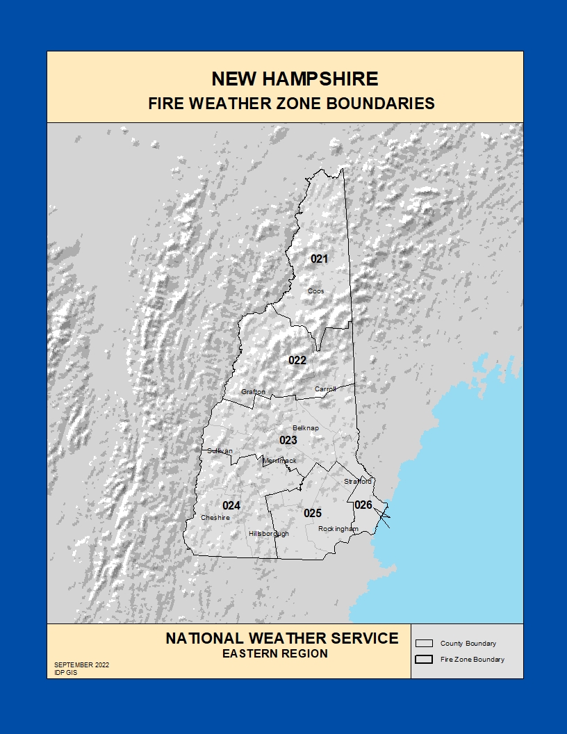 New Hampshire Fire Zone