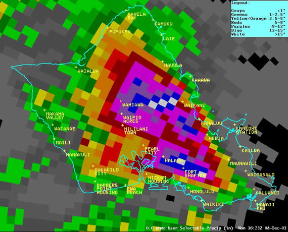 Dec 7 Oahu radar