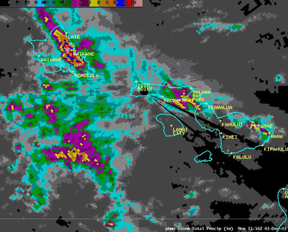 Nov 29 Oahu Maui radar