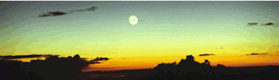 Moon over Kula (Maui) (photo by Joan Albert & Paul Mikolay)