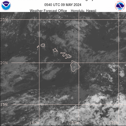 State of Hawaii Infrared Imagery