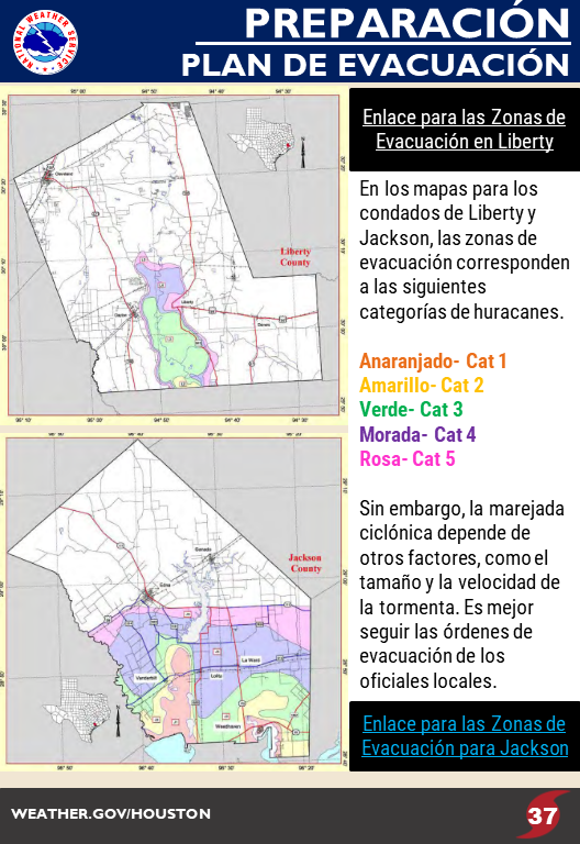 NWS Houston/Galveston: Guía para la Temporada de Huracanes y Tiempo Severo  - 2022